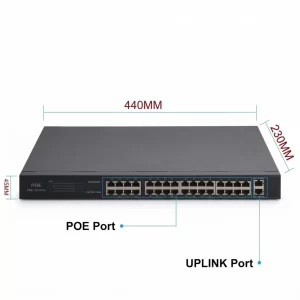 Poe switch giga 32 channel